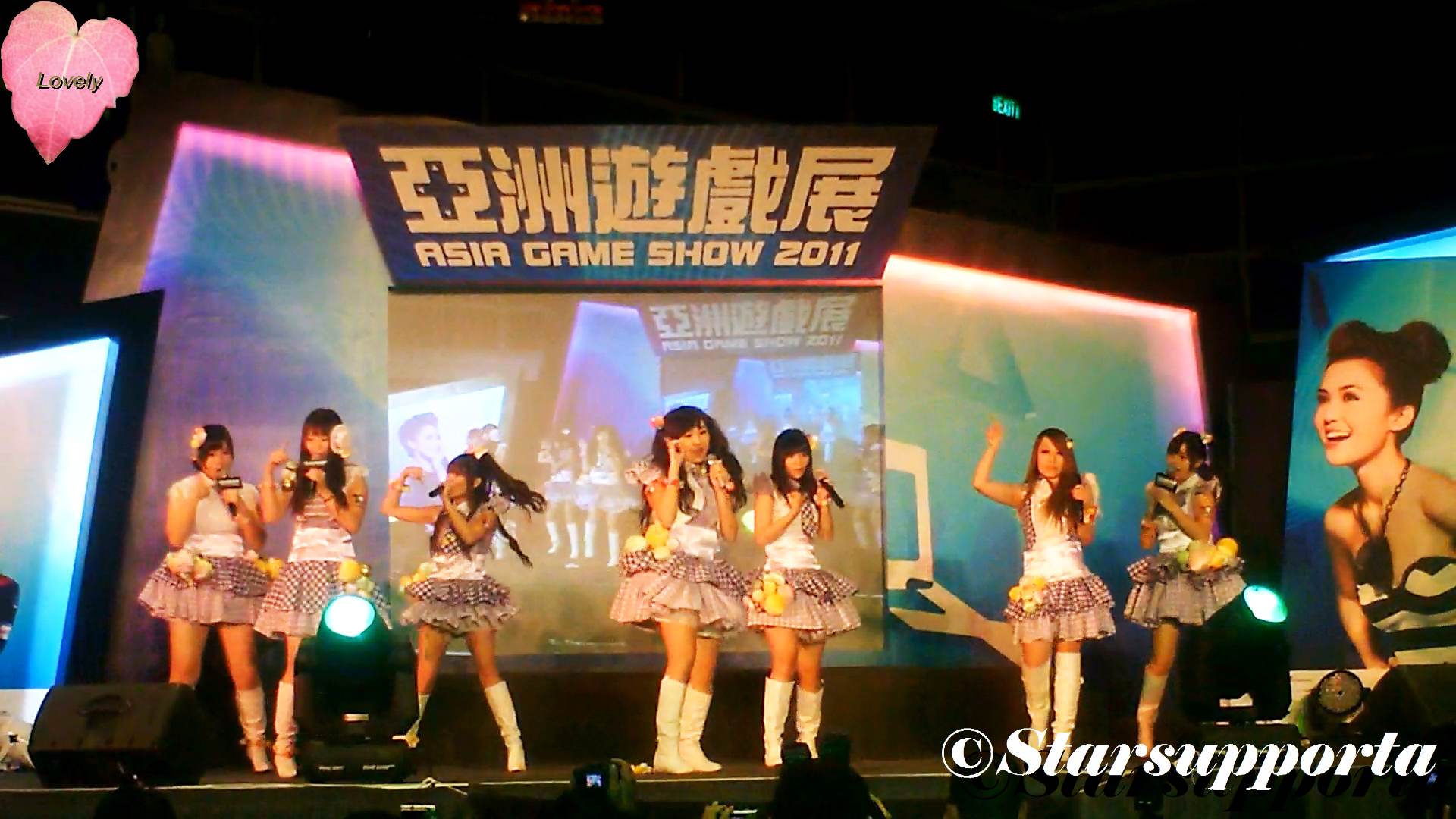 20111224 亞洲遊戲展 Asia Game Show - 女團 @ 香港會議展覽中心 HKCEC